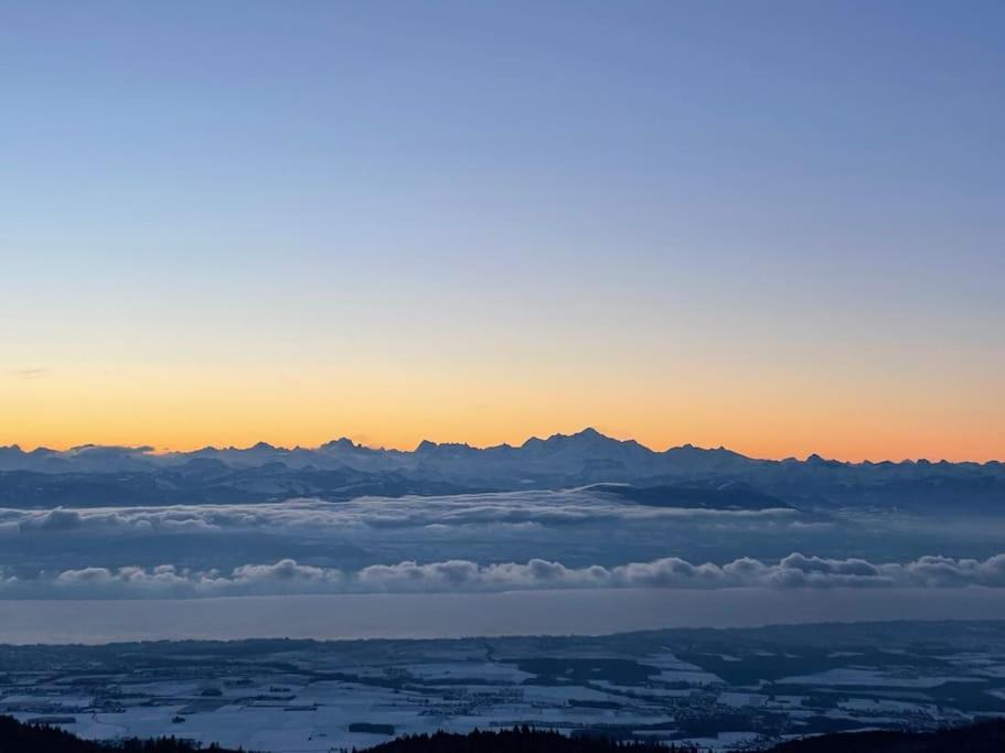 Chic & Champetre Au Coeur Du Haut-Jura Lamoura Buitenkant foto