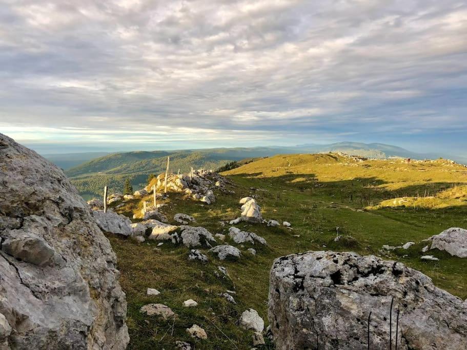 Chic & Champetre Au Coeur Du Haut-Jura Lamoura Buitenkant foto
